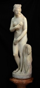 Venus figurine Marble, Italy, late 18th century Height: 81 cm