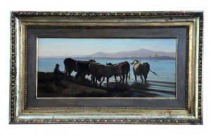Painting
Austria, oil on canvas, late 19th century (artist’s signature)
Dimensions: 112 x 66 cm (framed)